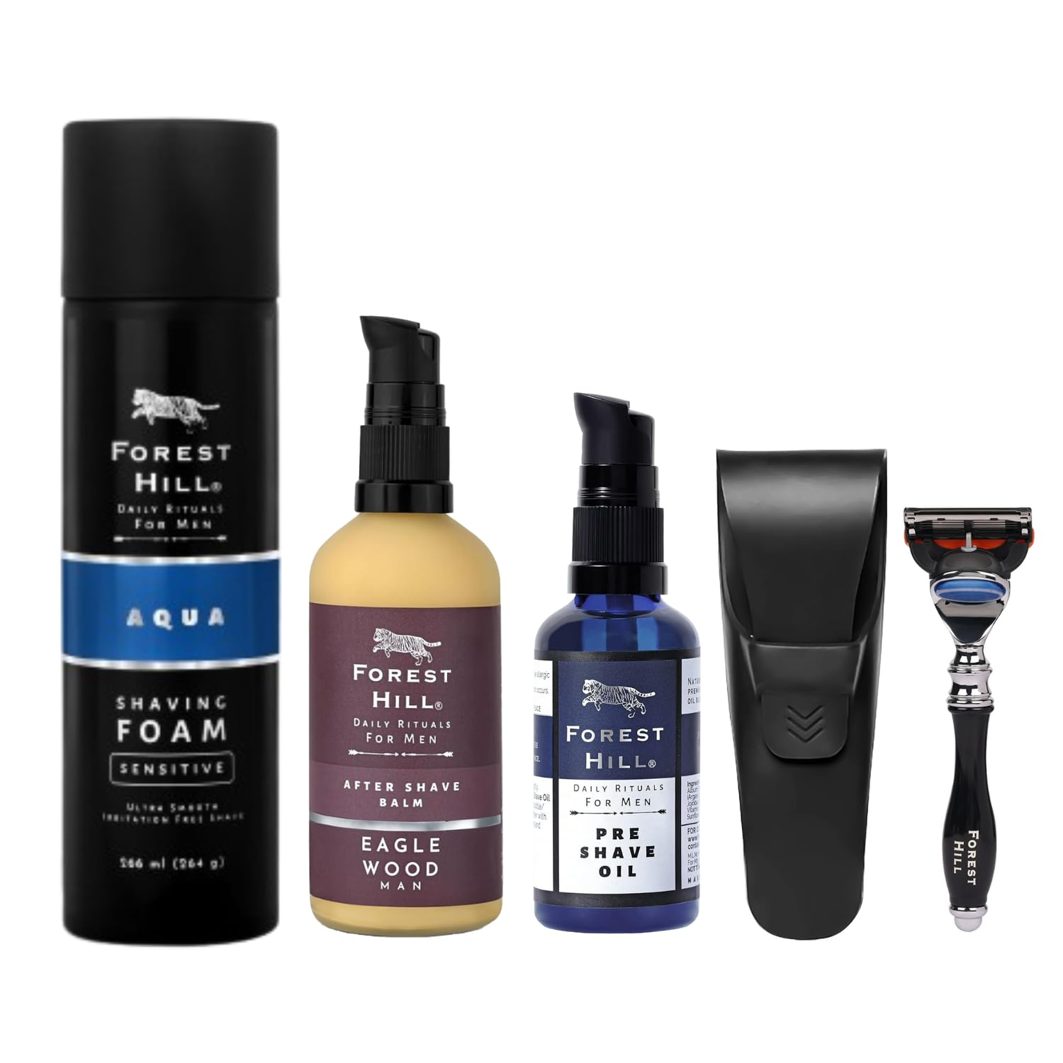 Shaving Foam | Eaglewood After Shave Balm | Pre Shave Oil | Mach 5 ...